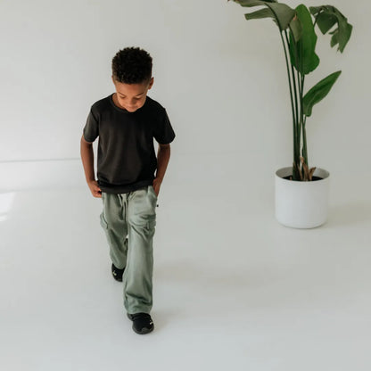 Youth Bamboo Cargo Pants