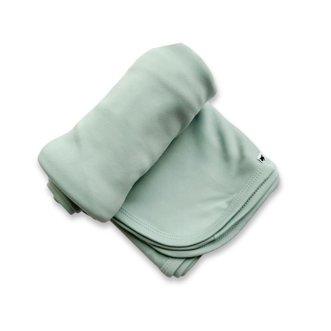 Baby Bamboo Swaddle Blanket | Cream - additional view