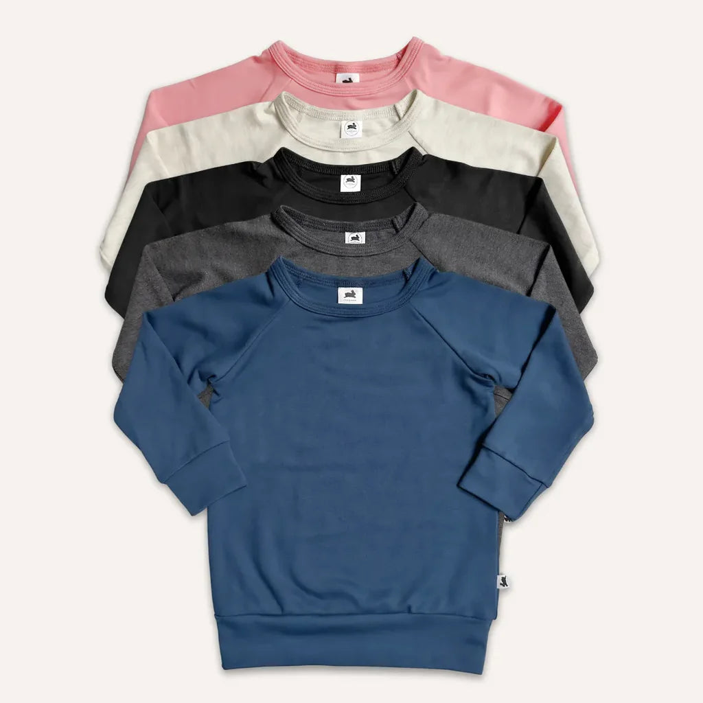 Youth Raglan Pullover | Solid Colours