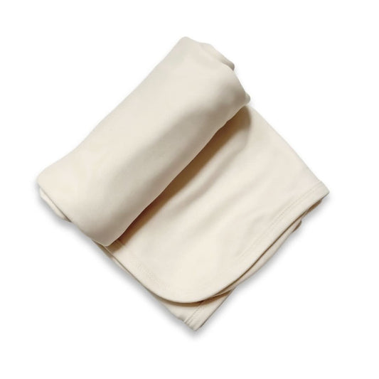 Baby Bamboo Swaddle Blanket | Cream