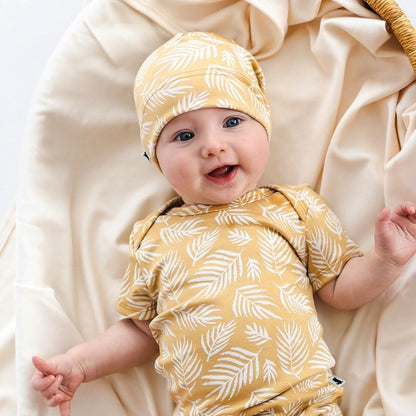 Baby/Kids' Bamboo Beanie | Olive Rib