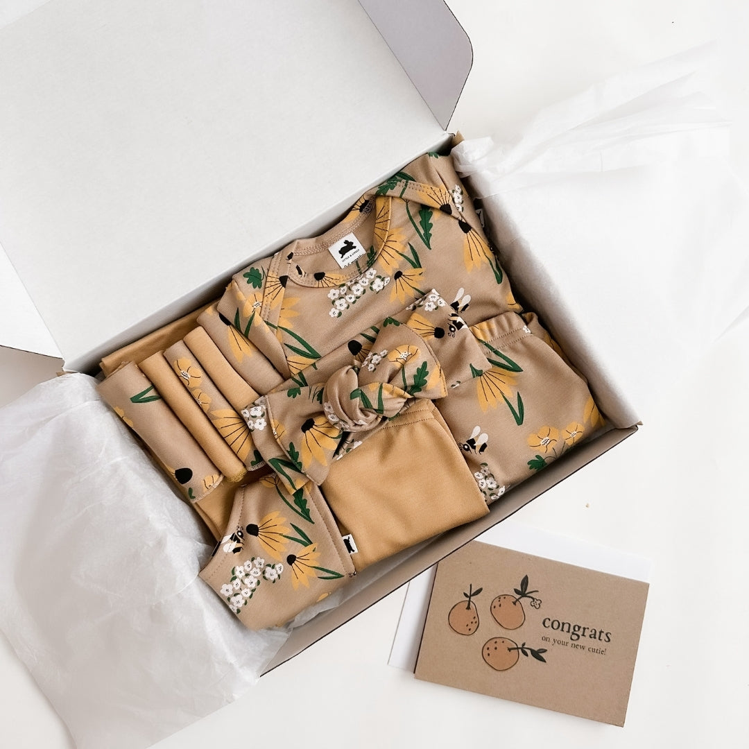 Bamboo Baby Capsule Gift Box | Bumblebee & Honey