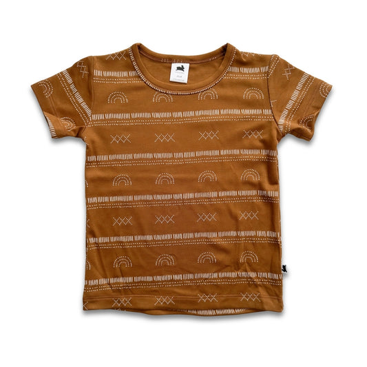 Youth Bamboo All-Over Print T-shirt | Mudcloth