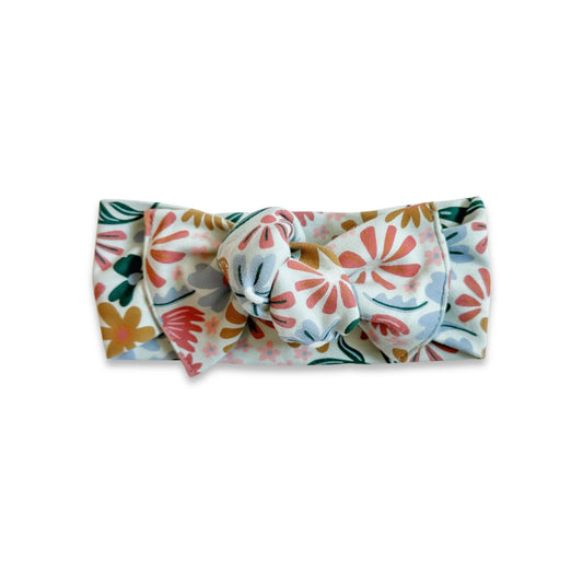 Bamboo Baby Headwrap | Floating Floral
