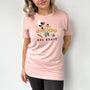 Adult Unisex 'Bee Brave' Bamboo T-shirt | Rosewood