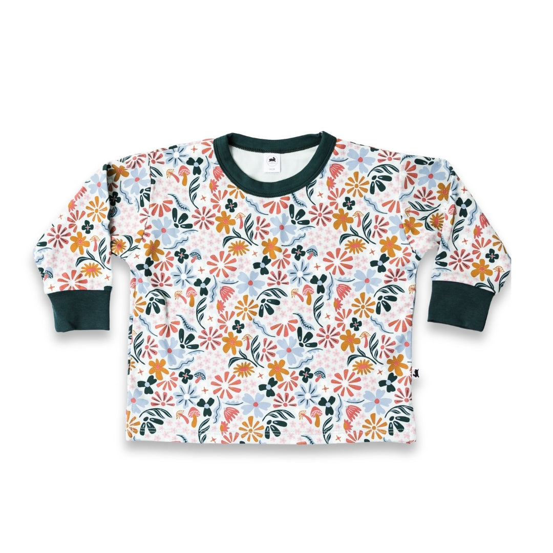 Baby/Kids' Bamboo Relaxed Long Sleeve T-Shirt | Floating Floral