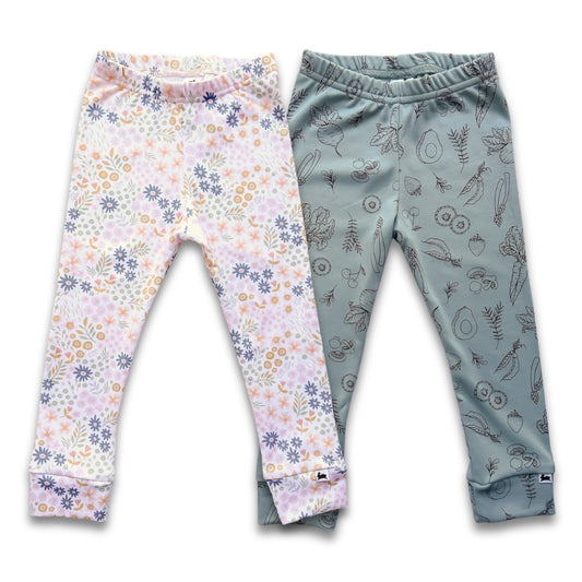 Baby/Kids Bamboo Leggings (SS25) | Prints