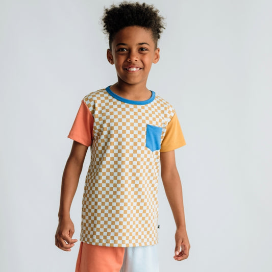 Youth Bamboo Pocket T-shirt