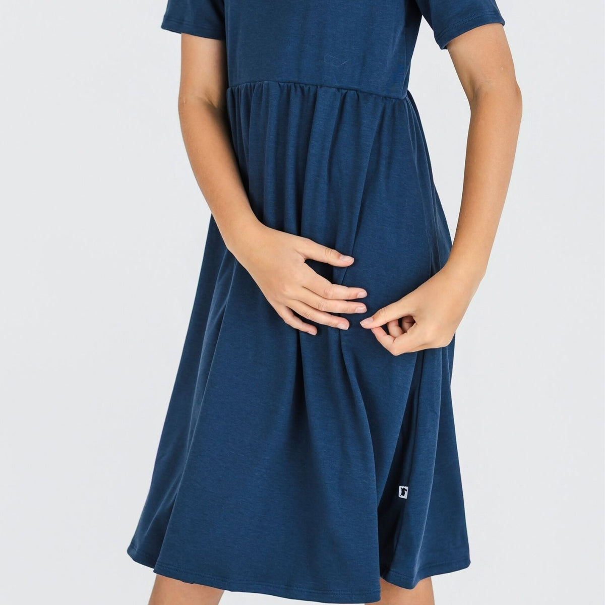Youth Bamboo Daphne Dress | Navy