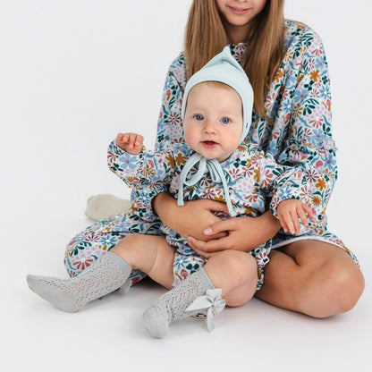 Baby Bamboo Bubble Romper | Floating Floral