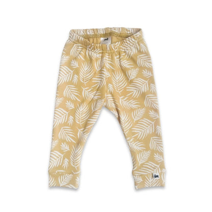 Baby Bamboo Leggings | Terracotta Rib