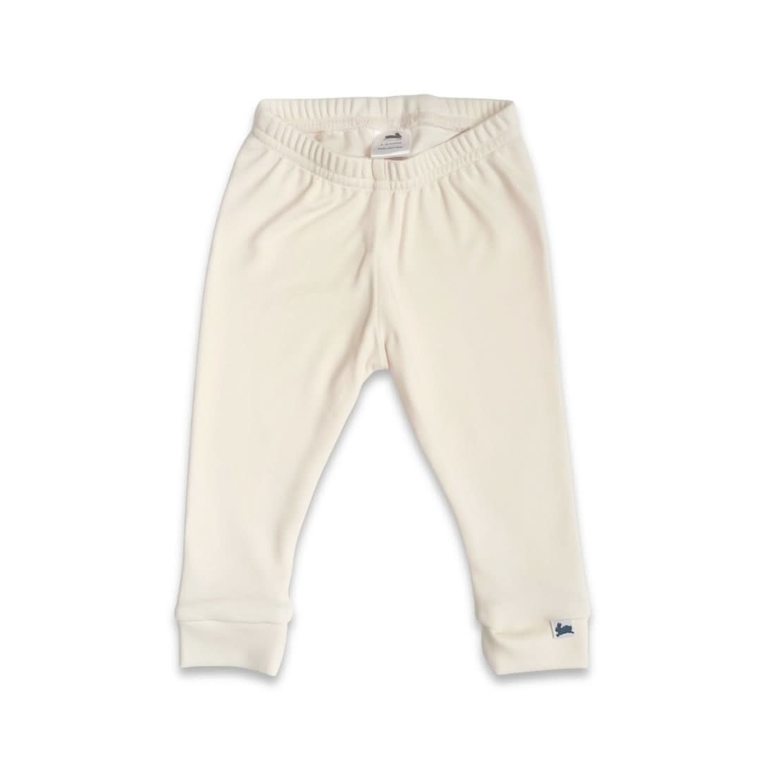 Baby Bamboo Leggings | Terracotta Rib