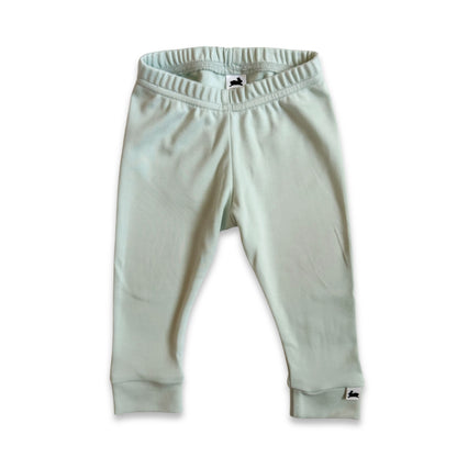Baby Bamboo Leggings | Misty Blue