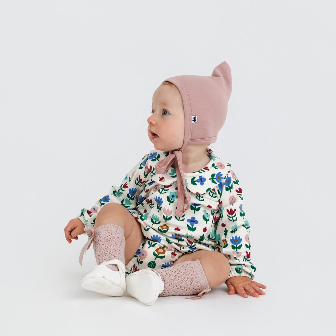 Baby Bamboo Bubble Romper | Block Floral