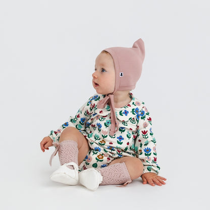 Baby Bamboo Bubble Romper | Block Floral