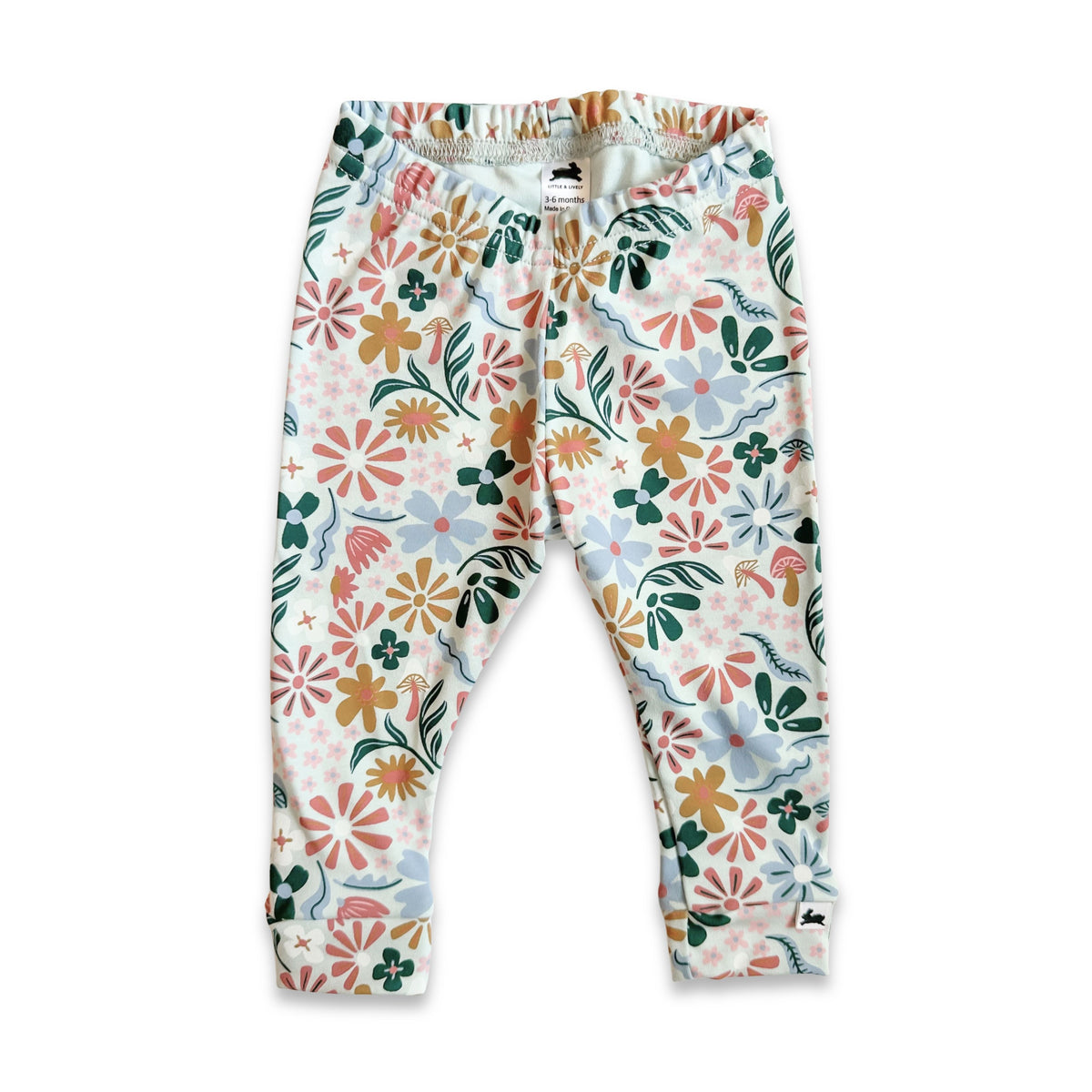 Baby Bamboo Leggings | Floating Floral