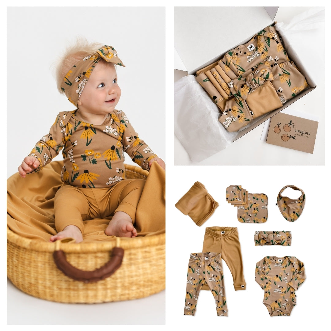 Bamboo Baby Capsule Gift Box | Bumblebee & Honey