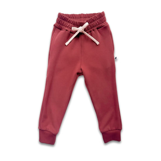 Baby/Kids' Bamboo Fleece Joggers | Cranberry