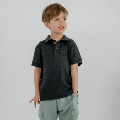 Kids Bamboo Polo Shirt