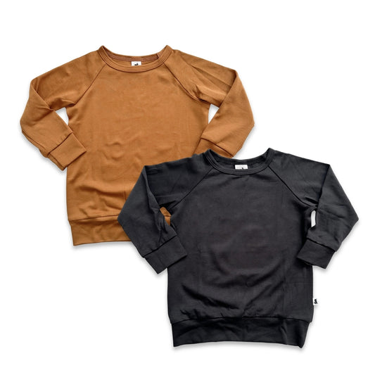 Baby/Kids' Bamboo Raglan Pullover | Bronze