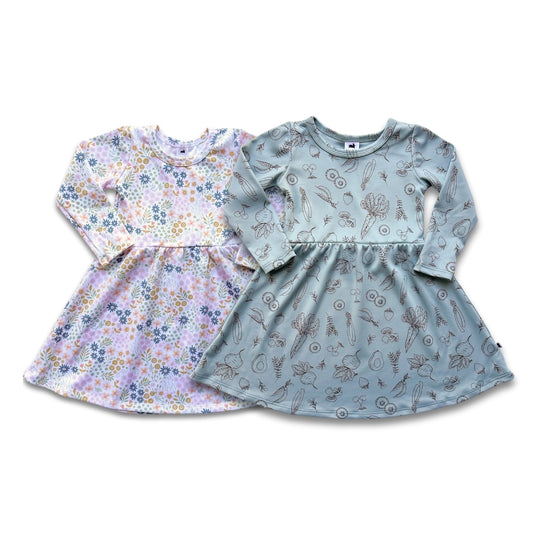 Baby/Kids Bamboo Long-Sleeve Daphne Dress