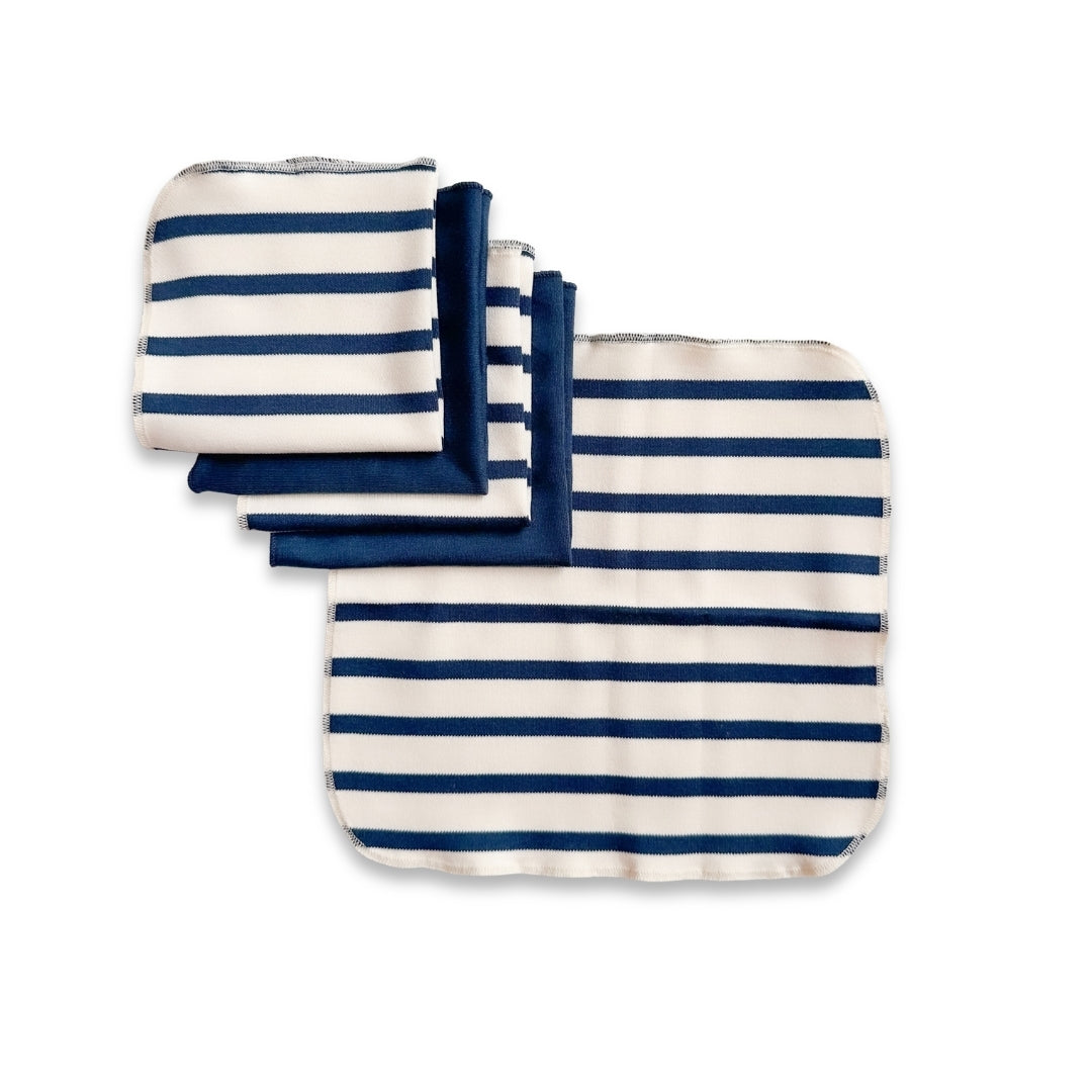 Bamboo Baby Capsule Gift Box | Navy Stripe & Navy