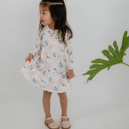 Baby/Kids Bamboo Long-Sleeve Daphne Dress