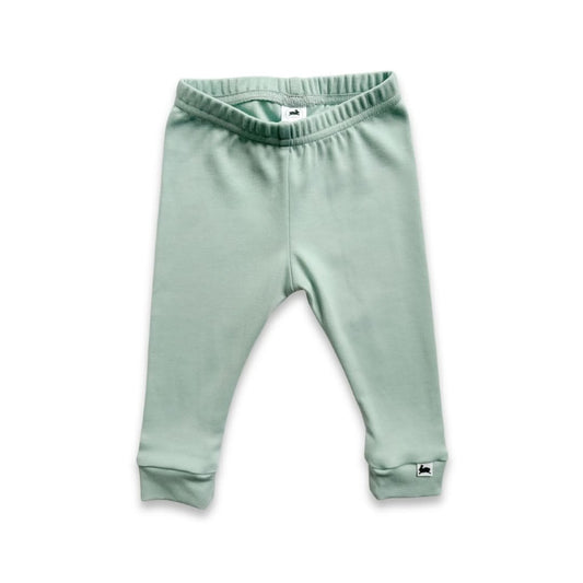 Baby Bamboo Leggings | Seaglass Green