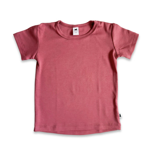 Baby/Kids’ Bamboo T-shirt | Pomegranate
