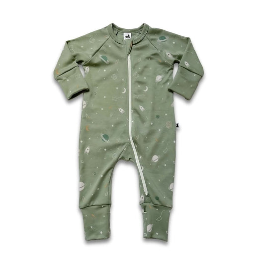 Bamboo Baby Zipper Sleeper | Night Sky - additional view