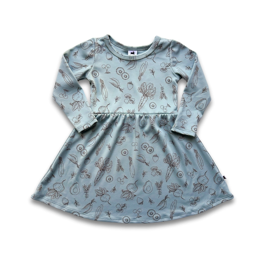 Baby/Kids Bamboo Long-Sleeve Daphne Dress