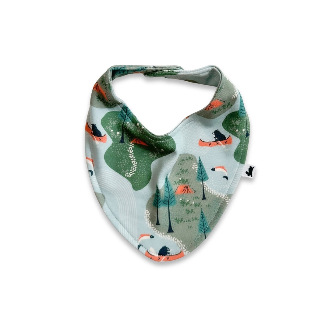 Bamboo Baby Capsule Gift Box | Camping & Leaf Green