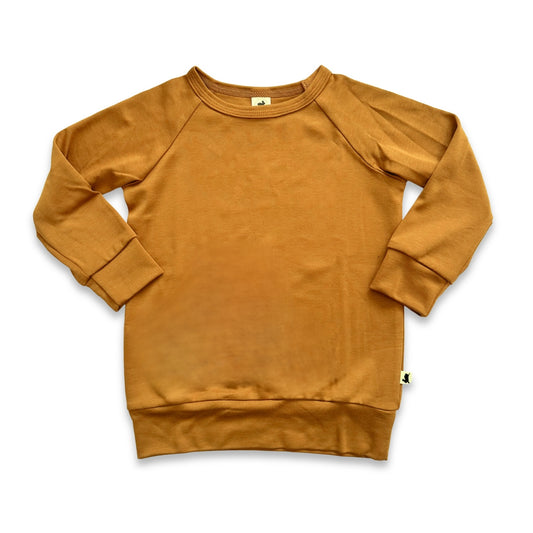 Baby/Kids' Bamboo Raglan Pullover | Umber