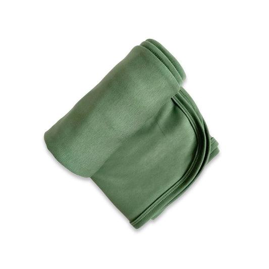 Baby Bamboo Swaddle Blanket | Leaf Green