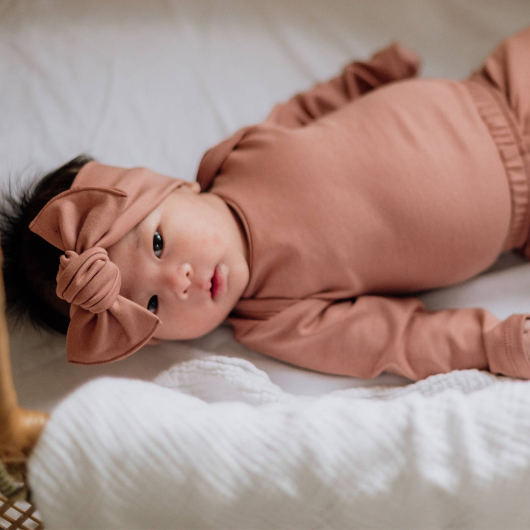 Bamboo Baby Capsule Gift Box - Terracotta