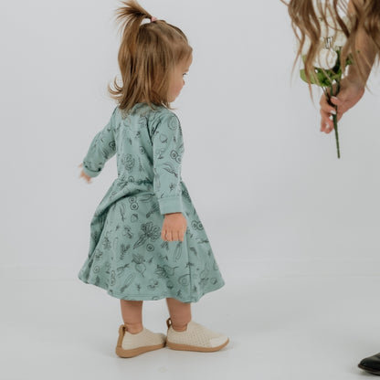 Baby/Kids Bamboo Long-Sleeve Daphne Dress