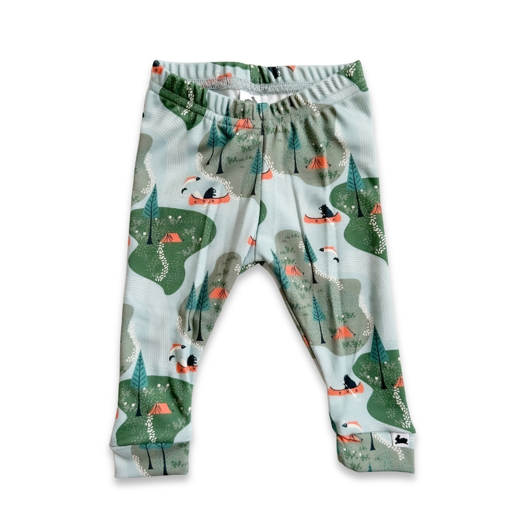 Bamboo Baby Capsule Gift Box | Camping & Leaf Green