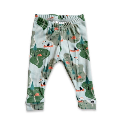 Bamboo Baby Capsule Gift Box | Camping & Leaf Green