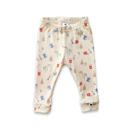 Baby Bamboo Leggings | Seaglass Green - additional view