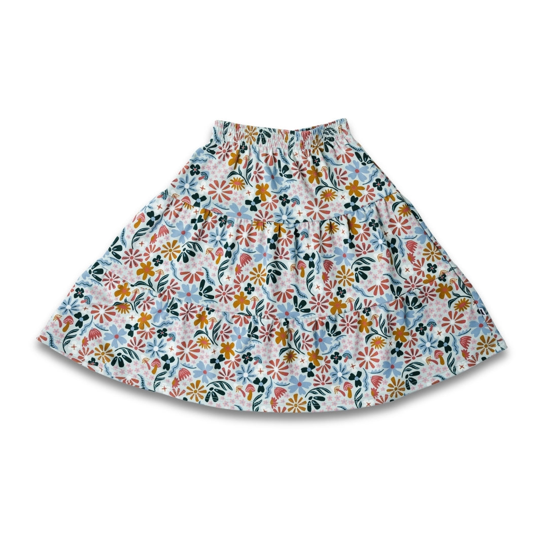 Youth Bamboo Aria Skirt | Floating Floral