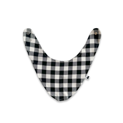 Bamboo Baby Bib | Bison Plaid