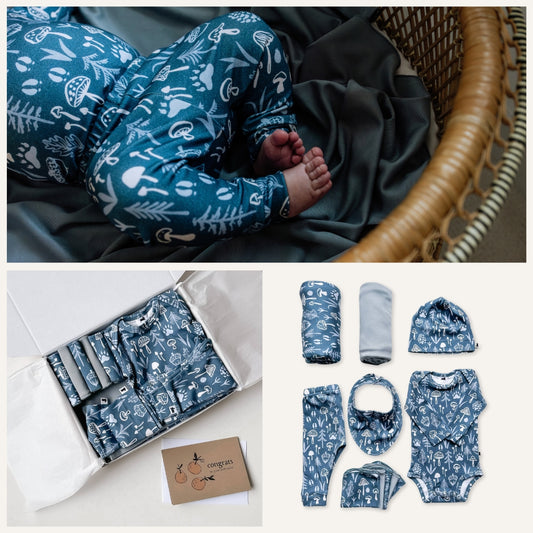 Bamboo Baby Capsule Gift Box - Forager & Slate