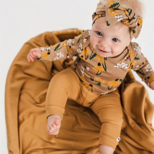 Baby Bamboo Swaddle Blanket | Honey