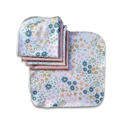 Bamboo Baby Capsule Gift Box - Pastel Blooms & Rosewood