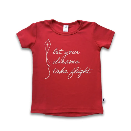 Baby/Kids Bamboo Graphic T-Shirt | "I Am So Loved" | Rosewood - additional view
