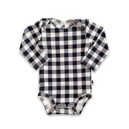 Bamboo Baby Capsule Gift Box | Bison Plaid & Cream
