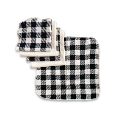 Bamboo Baby Capsule Gift Box | Bison Plaid & Cream