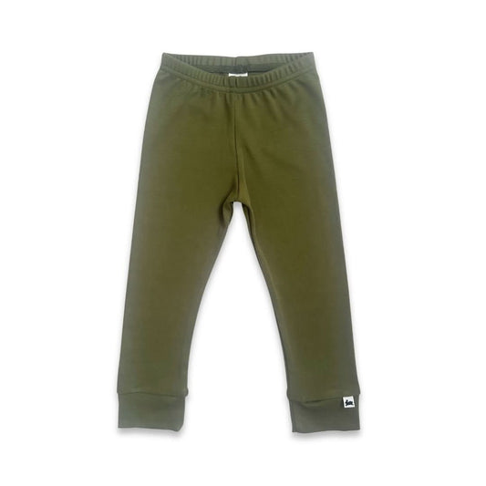 Kids’ Bamboo Leggings | Olive