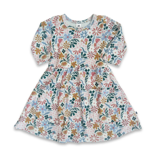 Baby/Kids' Bamboo Clementine Dress | Floating Floral