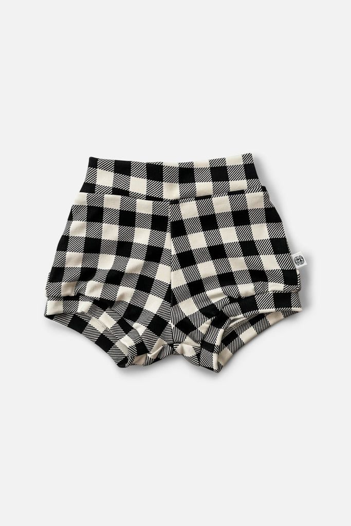 Kids Bamboo High-Waisted Shorties